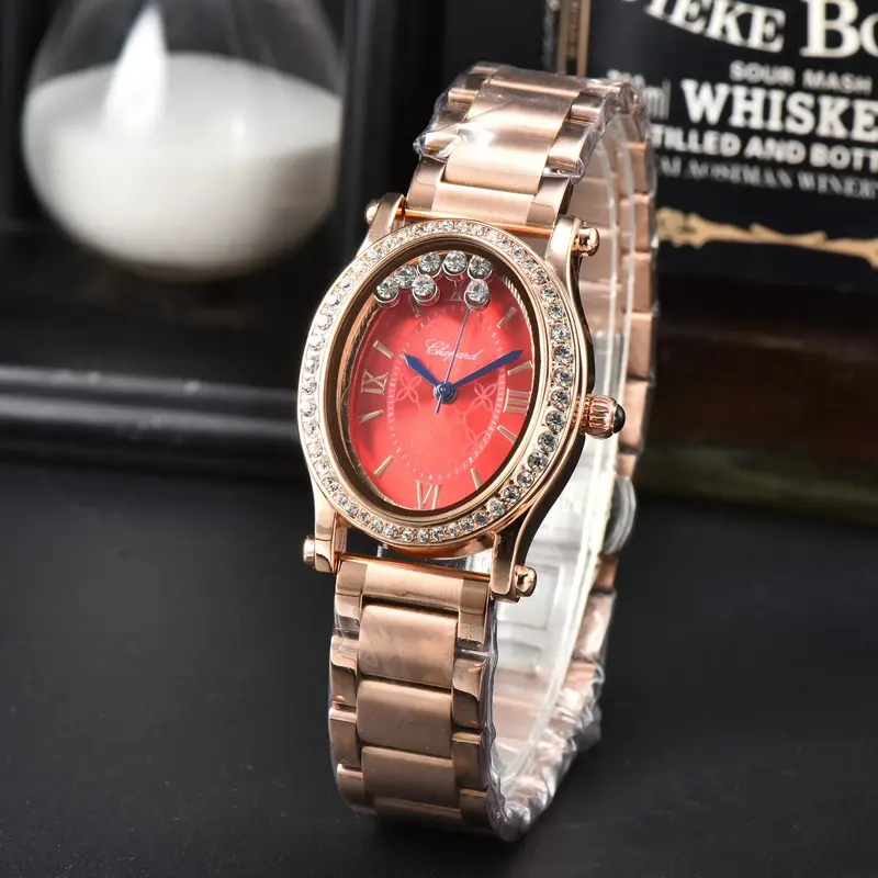 Reloj de estilo clásico para mujer, cronógrafo Original de acero inoxidable completo, sencillo, a la moda, deportivo, AAA, gran oferta