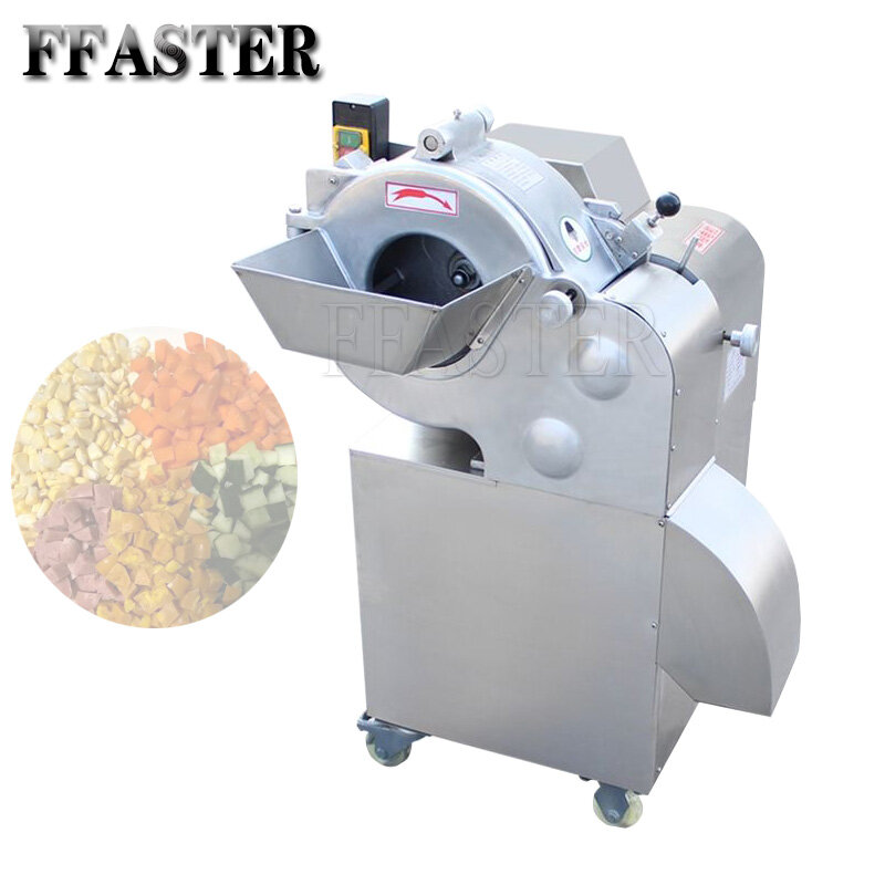 Cortador vegetal multifuncional automático, Fatiador vegetal, Máquina de corte vegetal para comercial, Industrial