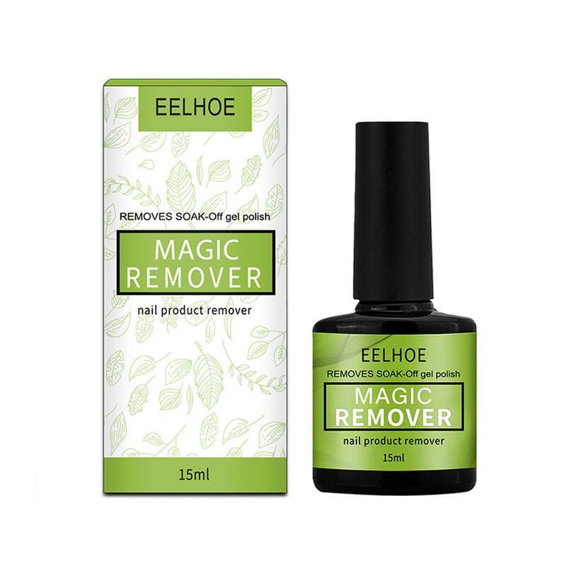 15ml Magic Remover Nail Gel Polish Remover Manicure Set Acrylic Clean Degreaser For Nail Art UV Gel Polish Remover Fast Dissolve