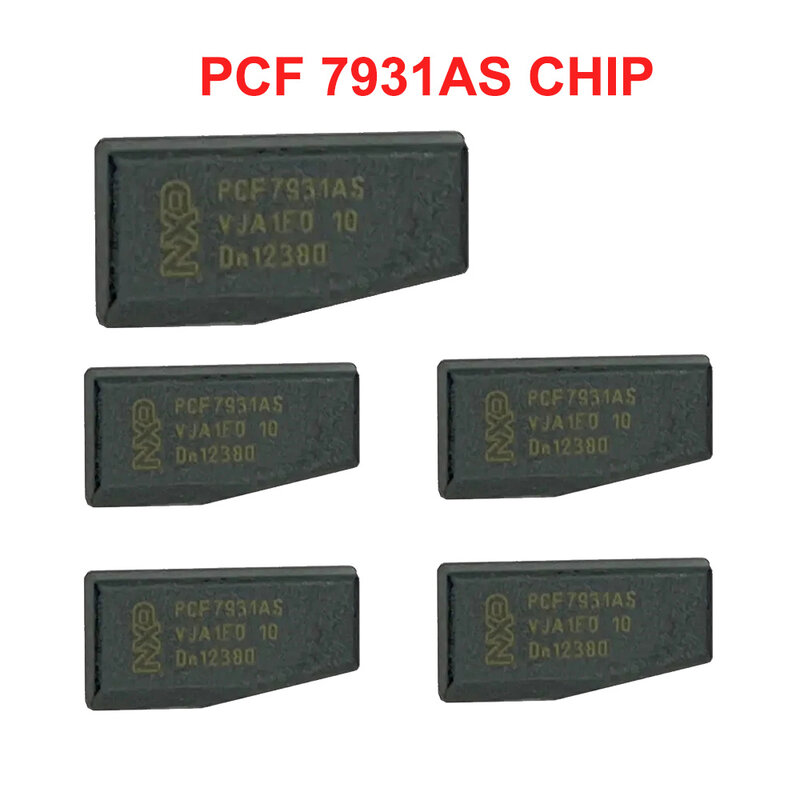 PCF7931AS 칩, ID73 자동차 키 트랜스폰더 칩, ID73 7931AS, 로트당 5 개