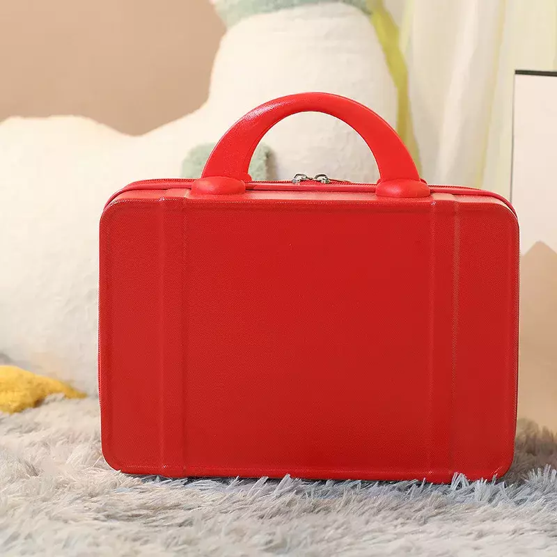 Candy Color Suitcase, 14 polegadas, pequeno e leve, 008