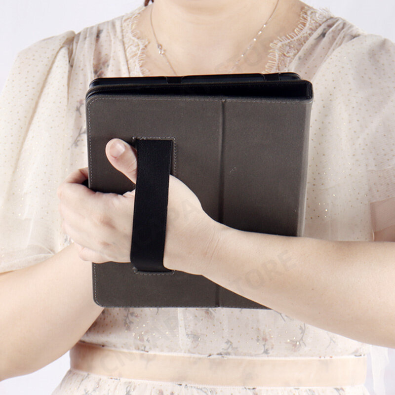 Folio PU skóra składany statyw Funda dla TCL TAB 10 Gen 2 Case 10.36 "Tablet PC pokrywa magnetyczna z pasek na rękę