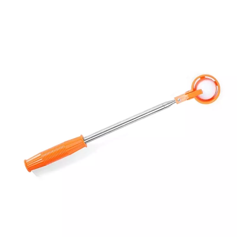 Telescopic Stainless Steel Golf Ball Portable Retractable Golf Ball Saver Pick-Up Automatic Locking Tool