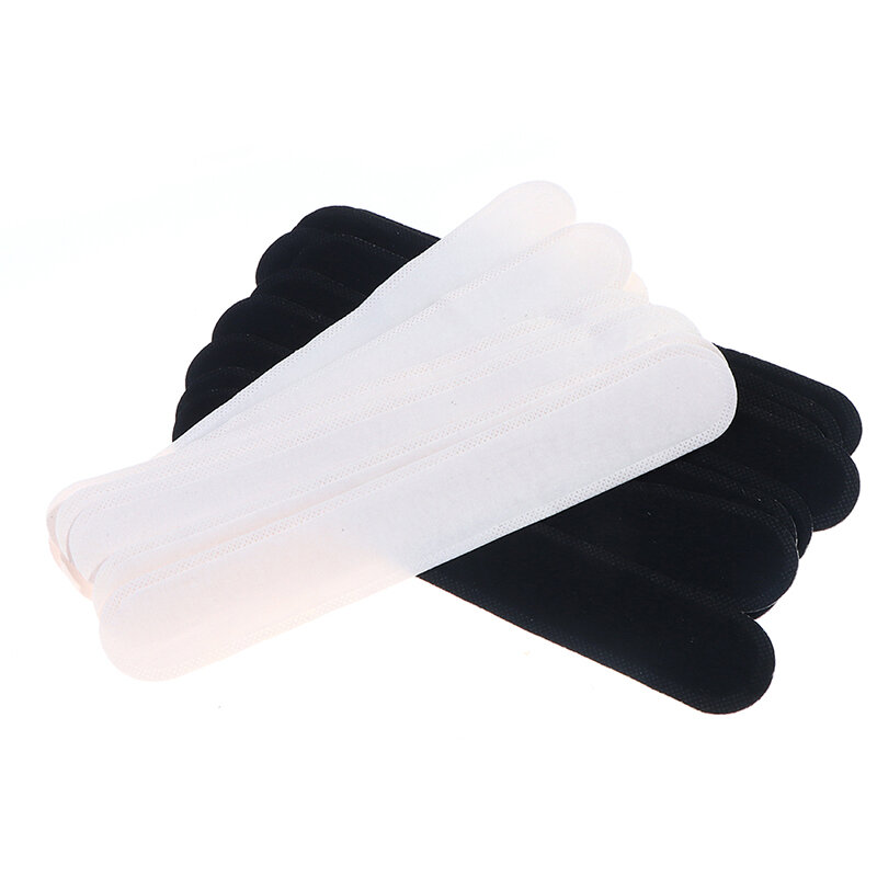 10Pcs Disposable Absorbent Sweatband Collar Protector Neck Hat Against Sweat Stains Liner Pads