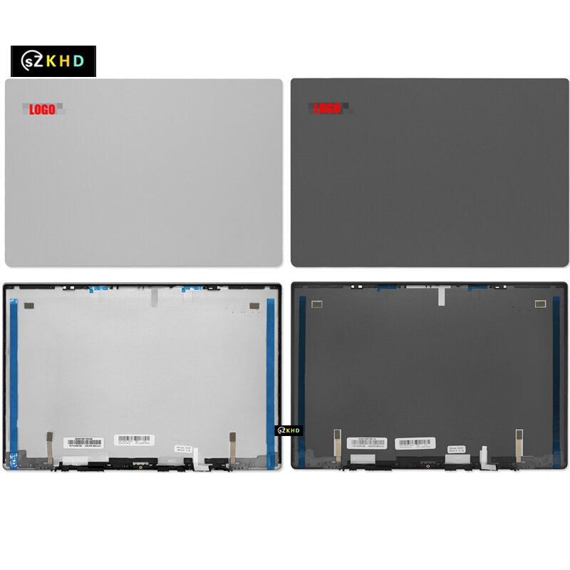 Cubierta trasera para portátil Lenovo YOGA S730-13 IWL IML, cubierta trasera Lcd, color plata, gris oscuro, novedad Original