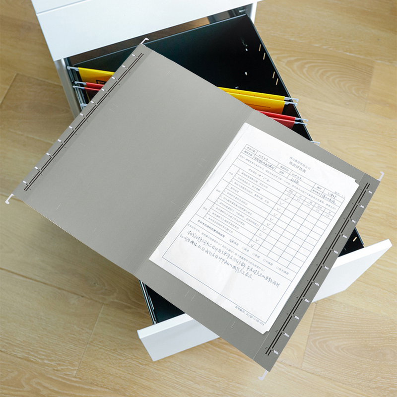 10 buah menggantung Folder kerja suspensi A4 pemegang File kertas kerja cepat pengatur dokumen dokumen