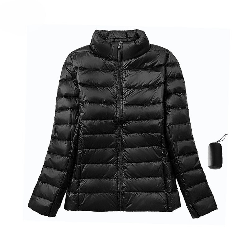 Arazooyi 여성용 패커블 다운 재킷, 초경량 캠핑 하이킹 트레킹 방수 겨울 코트, 야외 방풍 따뜻한 재킷