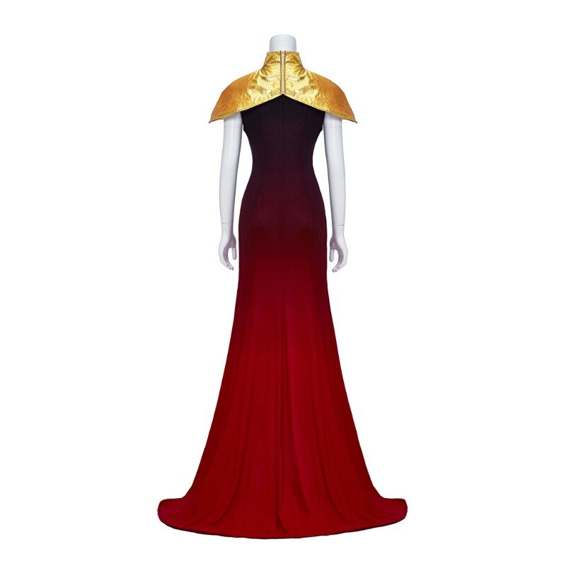 Schloss Dämon Animation Car milla Cosplay Kostüm Vampir Königin Kleid Dämonen Kleid Schal Kleid Halloween sexy Outfit für Frauen