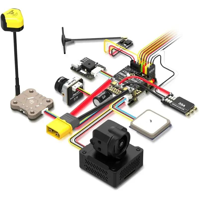 SpeedyBee F405 WING MINI Fixed Wing Flight Controller 2-6S LiPo for RC Fixed Wing Model Airplane Drone