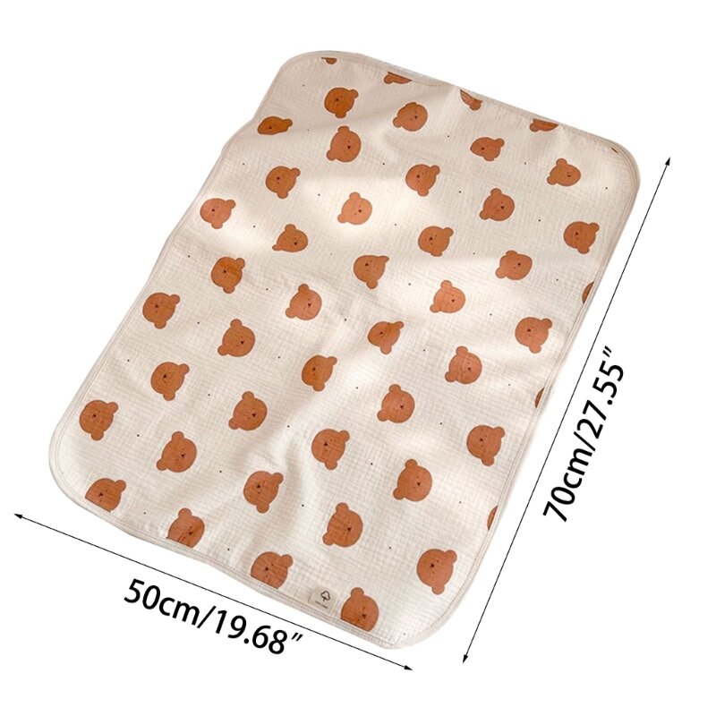 2024 New Diaper Changing Pad Folding Changing Mat Baby Bedding Pad Washable Diaper Pad