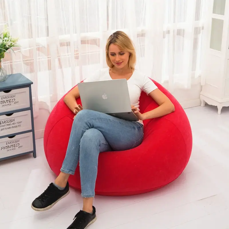 Ultimativer Komfort große faule aufblasbare Sofas tühle-der perfekte PVC-Liegesitz für Entspannung und Freizeit