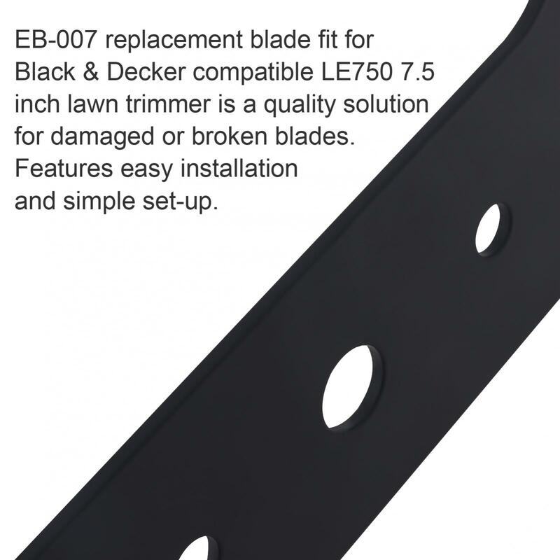 Edger Blade substituição para Black Decker Edge, elétrica moagem máquina lâminas, Heavy Duty borda do gramado, 2pcs