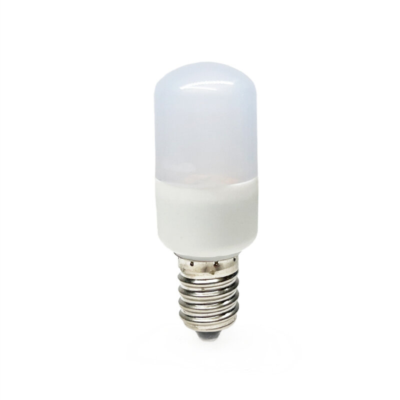 1/3/5 buah lampu kulkas LED E14 E12 bohlam LED Mini 1.5W untuk mesin jahit lampu Microwave Oven 85-265V bohlam sekrup