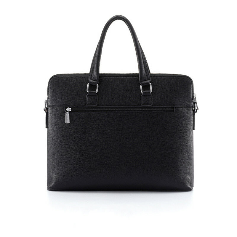 Valigetta da uomo d'affari di lusso borsa da ufficio in pelle di moda borsa a tracolla da uomo borsa per Laptop di grande capacità