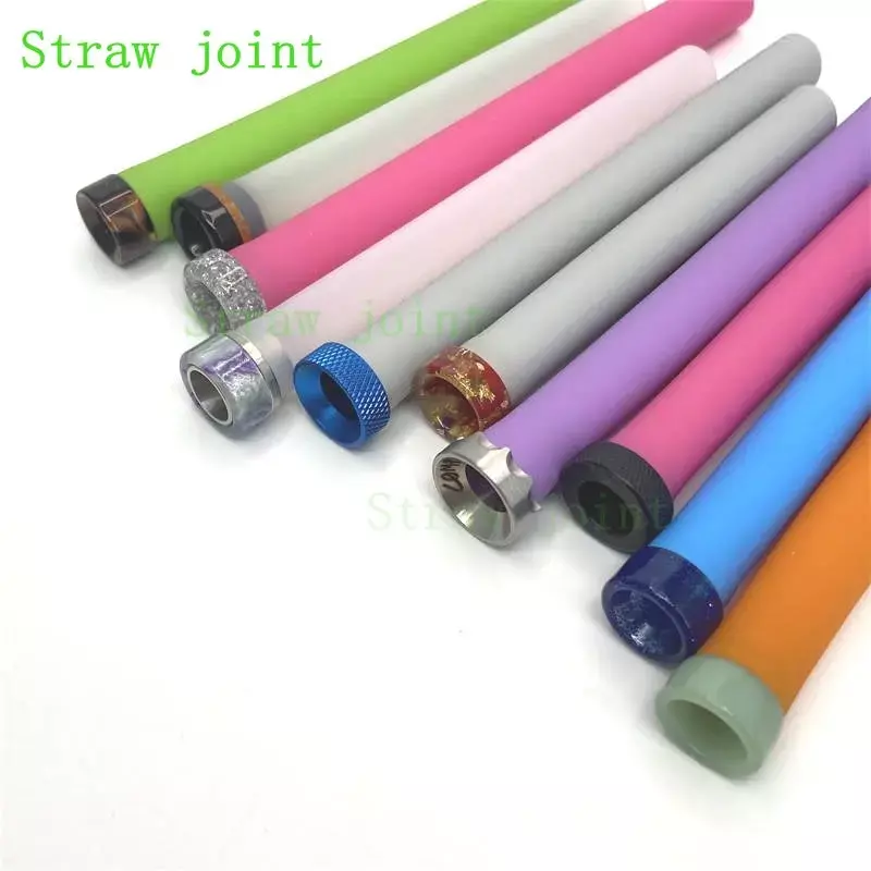GOON-Aço Inoxidável Metal Resina Straw Joint, Sem Anel de Vedação, 528, 810, 1 Pc