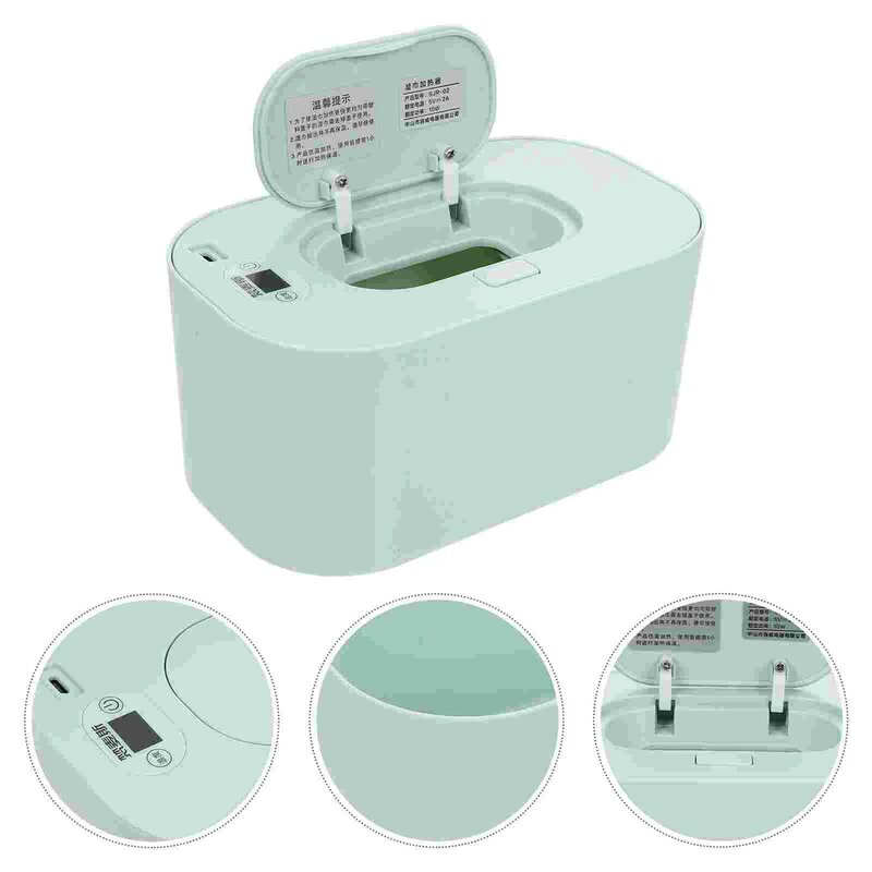Heater Wet Wipe Warmer USB Portable Heater Thermostatic Tissue White Using Smart Baby