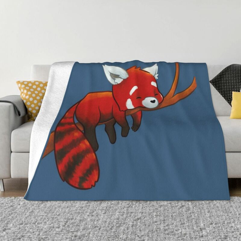 Cobertor do Lance do Panda Vermelho, Cobertor Ponderado, Cobertores xadrez pesados, Cobertores de cama decorativos, Sofá, Dormindo
