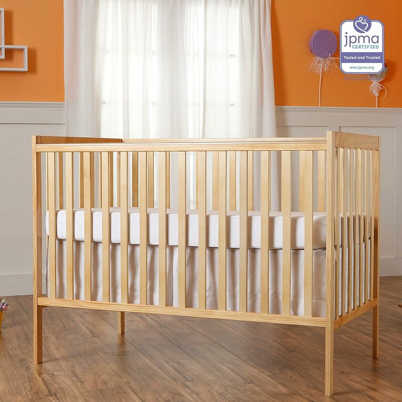 Synergy 5-In-1 Convertible Crib In Natural, Greenguard Gold Certified