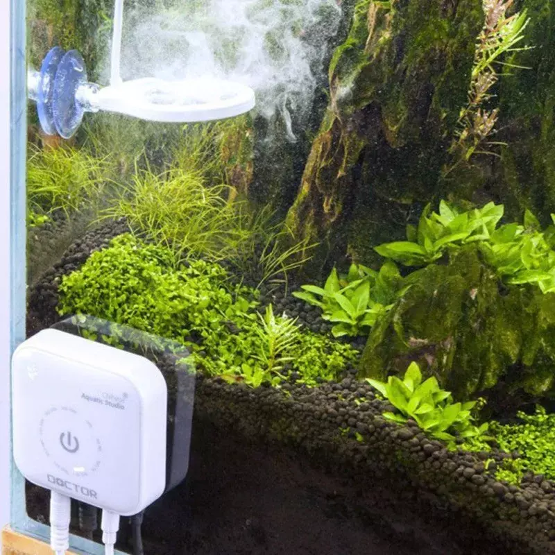 Chihiros médico bluetooth app controle 3 em 1 algas remover twinstar estilo eletrônico inibir aquário planta camarão tanque de peixes