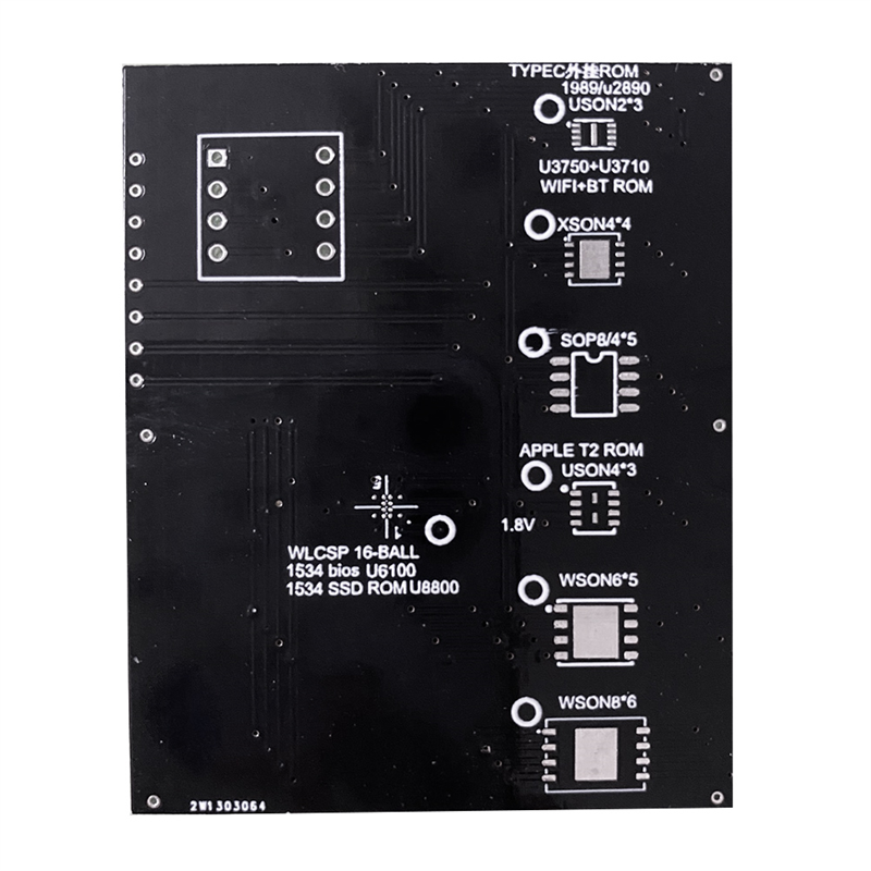 T2 Chip Read and Write Bios Socket for T2 Ssd Typec Holder