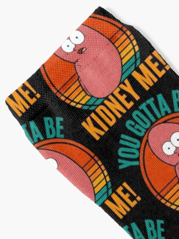 Kidney Funny Pun for a Kidney Donor You Gotta Be Kidney Me! Socks football summer halloween Socks Male Women's