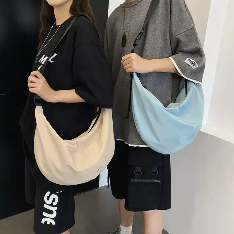 日本のユニセックススタイルのトラベルバッグ,大容量,無地,ユニセックス,ジッパー付き