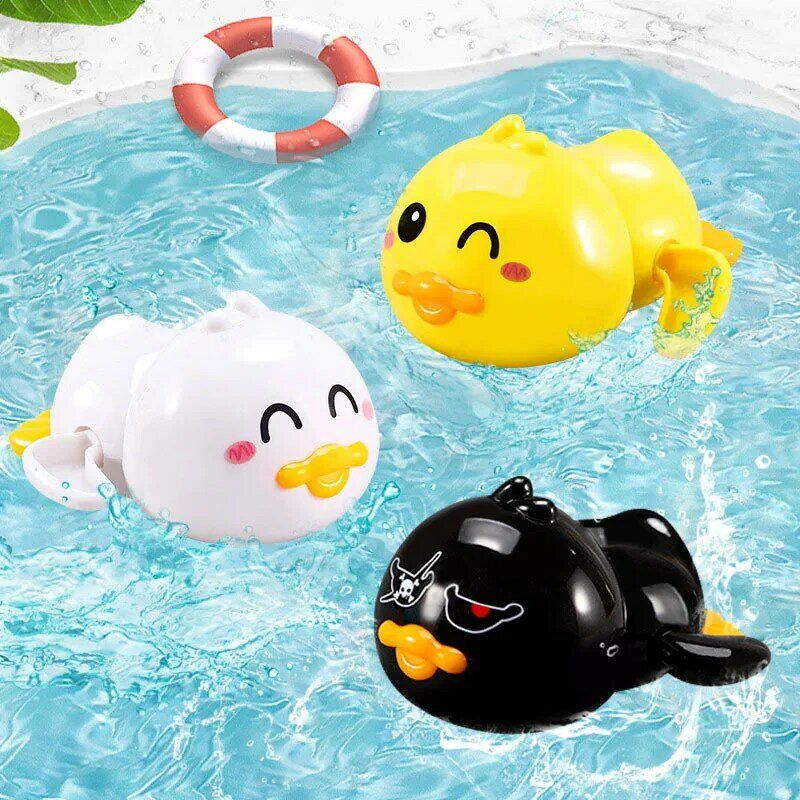 Natação Clockwork Water Game Brinquedos para crianças, Baby Bathing Ducks, Banheira de banho infantil, Verão