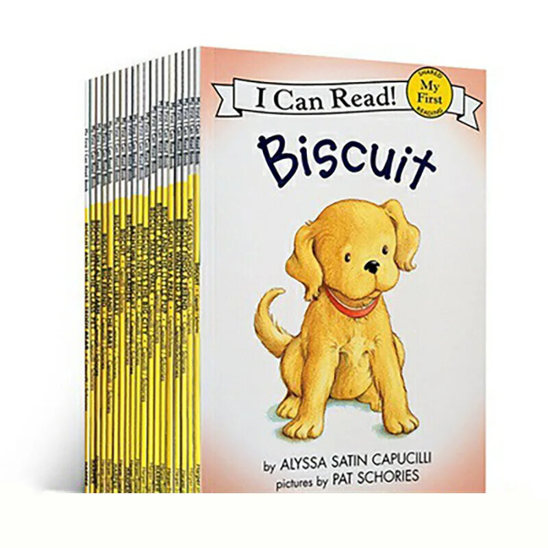 23 Buch Punkt Lesen Englisch Bilderbuch Ich Keks Hund Keks Geschichte Manga kann Zeichen buch Geschenk Sound Kunst Artbook lesen