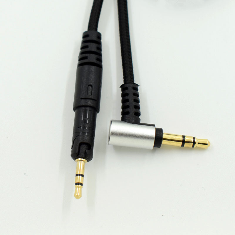 교체용 오디오 케이블 유선 컨트롤, 오디오 테크니카 ATH-M50X M40X 헤드폰, 많은 헤드폰에 적합