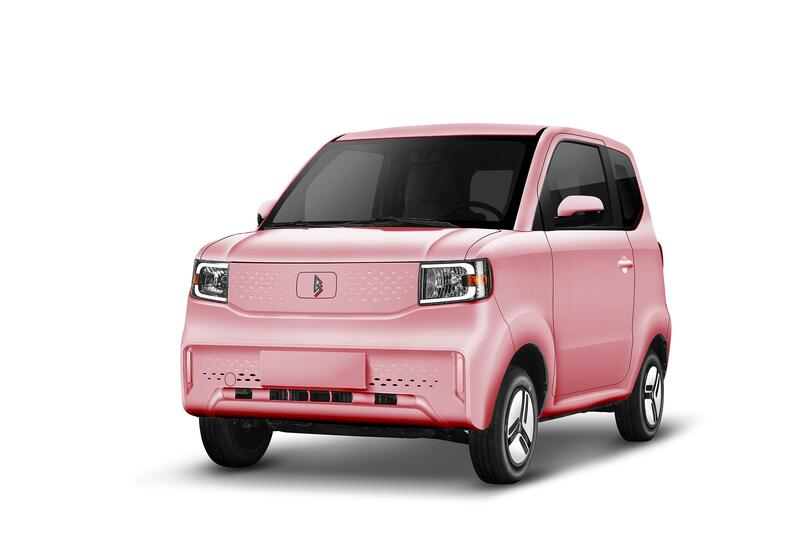 Lingbao Uni 완전 밀폐형 전기 자동차, 저렴한 미니 전기 성인용 자동차, 201km 장거리 20kw, 핫 세일