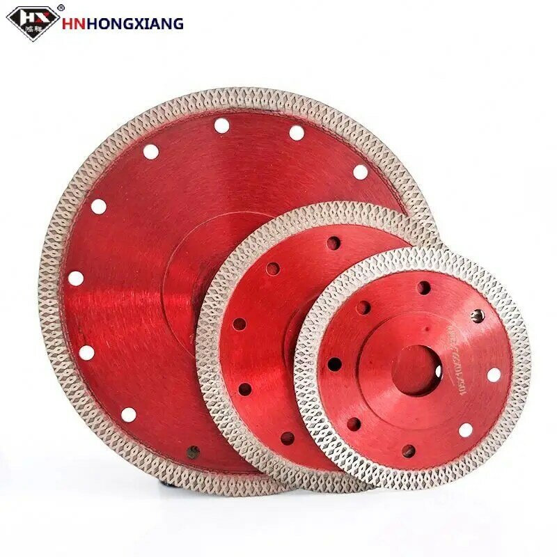 105/115mm/125mm super thin X shape diamond tile saw blade for cutting stone and tiles