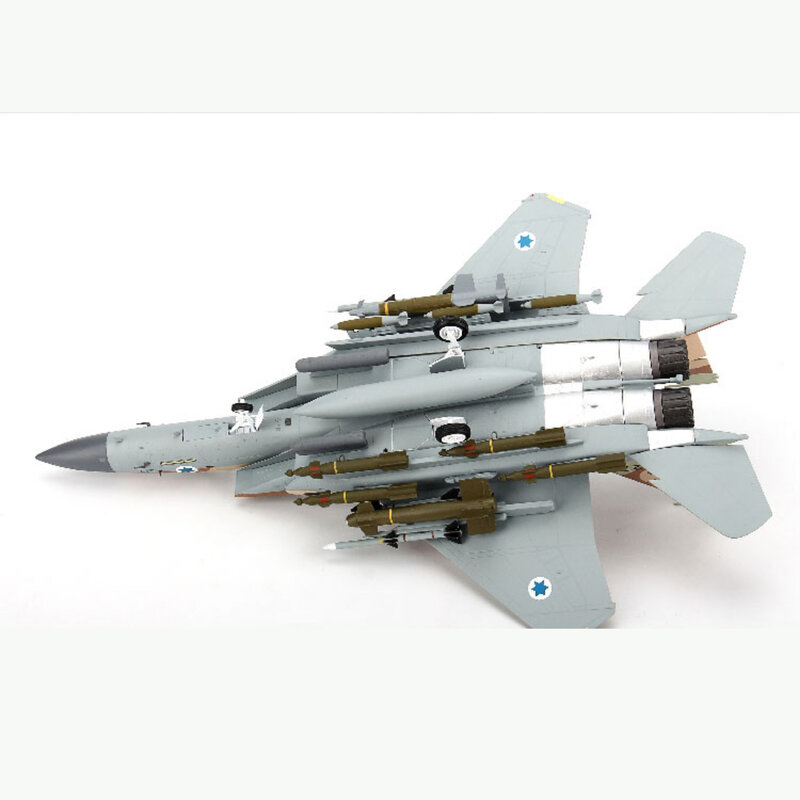 F-15 de combate de la Fuerza Aérea Israelí, avión de combate militar, escala 1:72, simulación de aleación y plástico, regalo para hombres