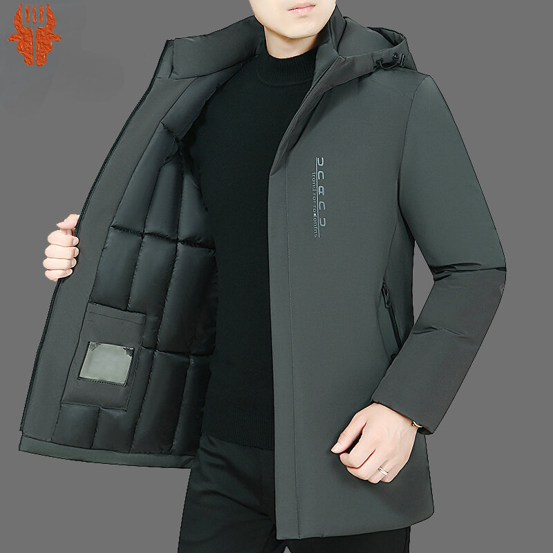 2023 Men's Winter Jackets Down Jacket for Men Business Casual Puffer Jacket Men Clothing Thick Warm Male Coat Chaquetas Hombre