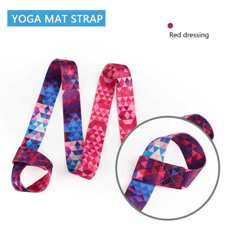 Ajustável Yoga Mat Strap Belt, Sports Sling, Ombro Carry Strap, Exercício Stretch, Equipamentos de Fitness, Elastic Yoga Belt, Hot