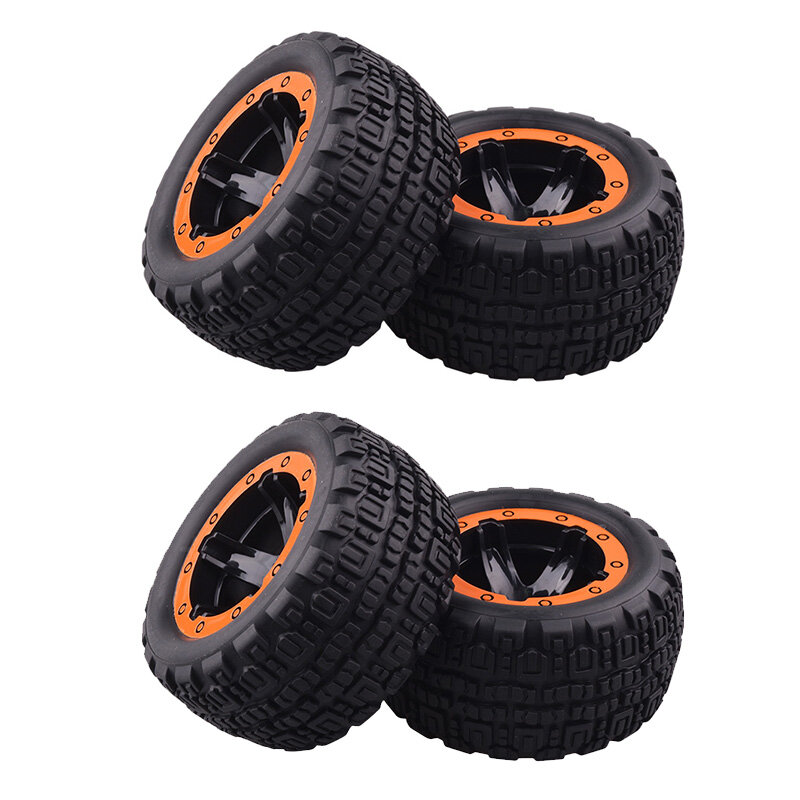 Tires & Wheels Rims Remote Control Cars Accessories for HBX 16889 1/16 RC Car Vehicles Spare Parts M16038