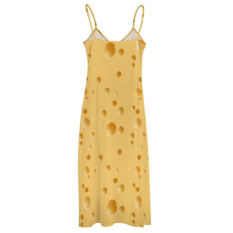 Платье без рукавов Cheese, летние платья, женская юбка, длинные платья, 2024