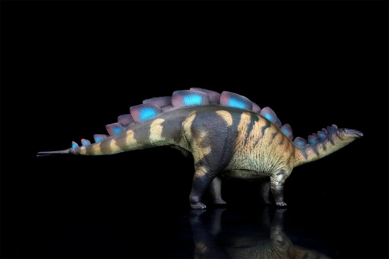 PNSO 82 Wuerhosaurus Xilin modello Stegosauridae Dinosaur presonic Animal Scene Decoration collezione regalo statua scientifica