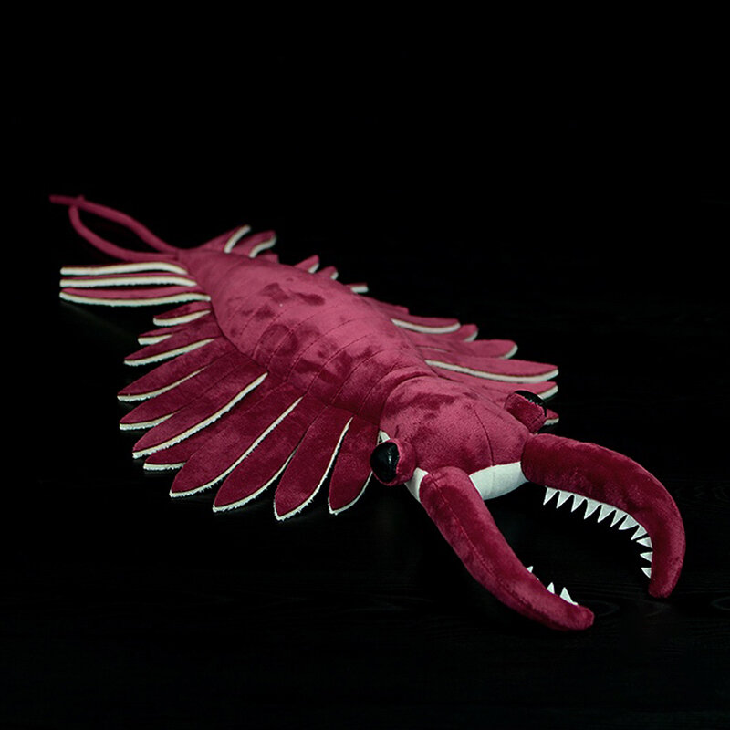 53cm śliczne anomalis pluszowe zabawki symulacji łopata w kształcie krewetki oryginalna seria paleontologii stworzeń morskich lalka Model dzieci prezent