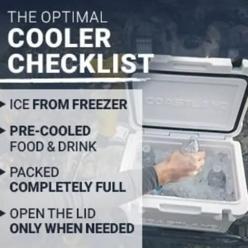 Seria chłodnic Premium do codziennego użytku izolowana chłodnica z obrotnicą, mała skrzynia na lód do ciasnych przestrzeni, mecze piłki nożnej i klapy bagażnika
