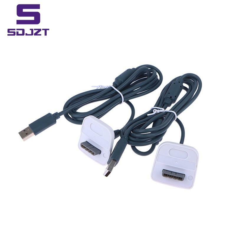 Kabel pengisi daya nirkabel, aksesori kabel pengisian daya, pegangan Pengontrol nirkabel 360 M USB Play untuk XBOX 1.5