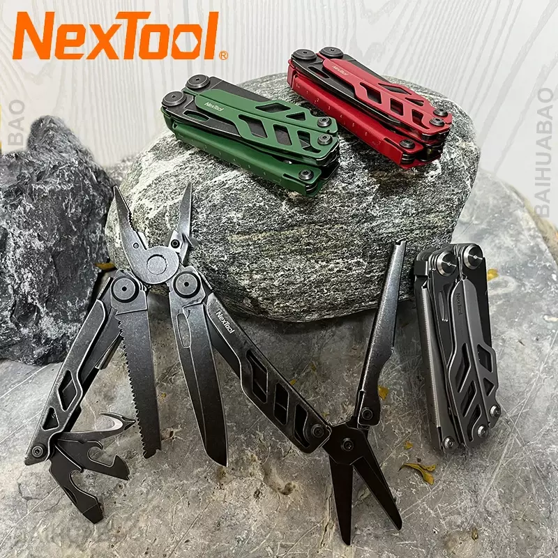 2024 Newest NexTool Flagship Pro Multitool 16 In 1 Multi Function Tool Folding Pliers Big Scissors Outdoor EDC Equipment