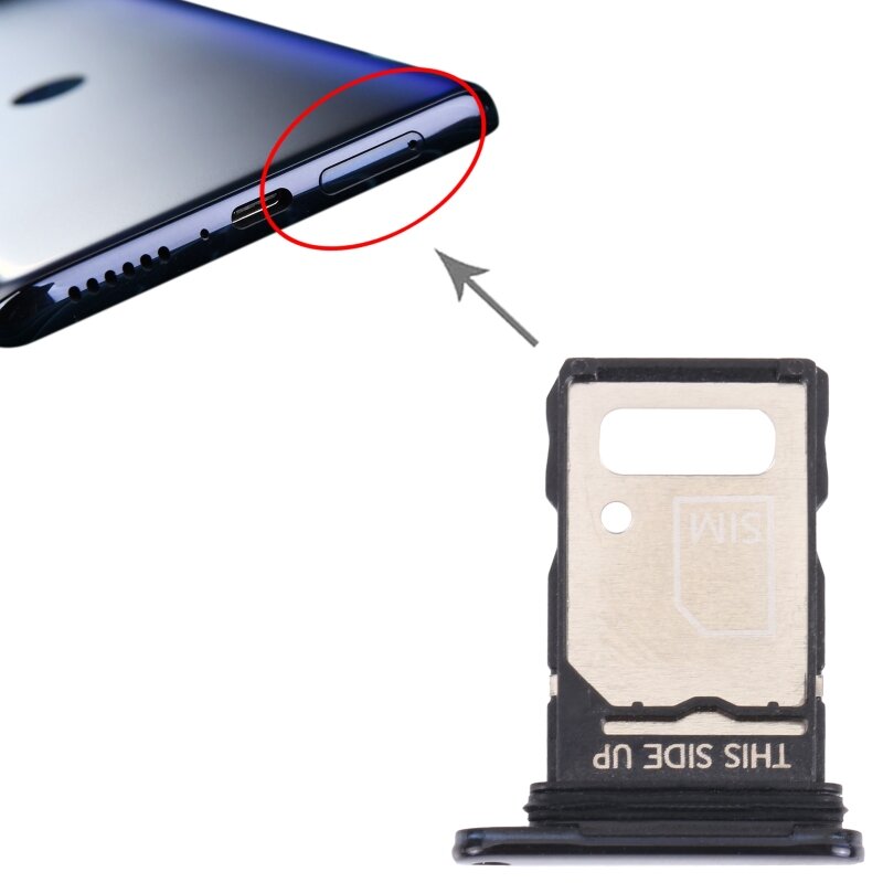 Tabuleiro de cartão SIM para Motorola, Edge X30, Edge 30 Pro, Edge + 2022