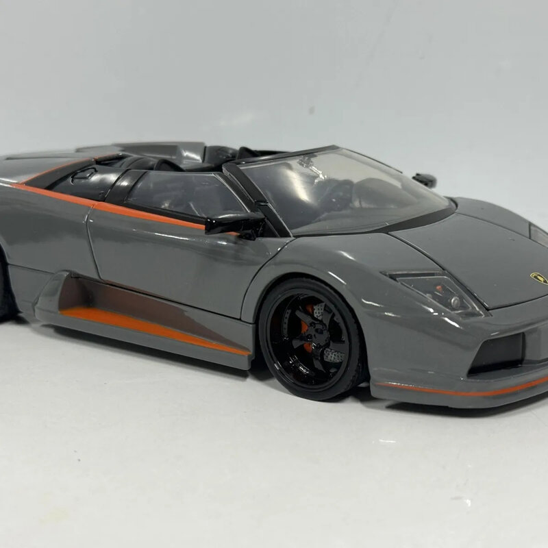 1:24 Lamborghini Murcielago Roadster alta simulazione pressofuso auto in lega di metallo modello di auto giocattoli per bambini collezione regali