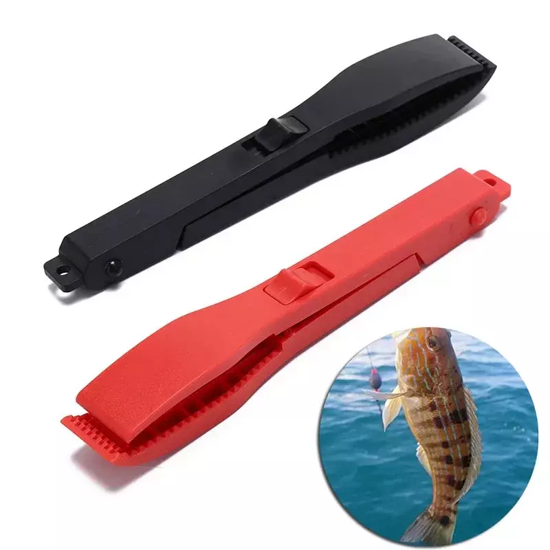 ใหม่มัลติฟังก์ชั่ตกปลา Jepit Ikan Hand Controller เครื่องมือตกปลา Body ตัวจับยึด Gripper Grabber ล็อคสวิทช์