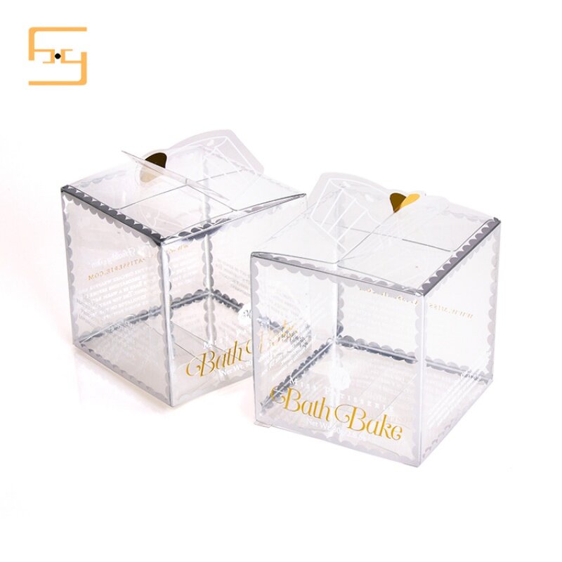 Customized productFactory Price Foldable Plastic Box for Cake Packaging