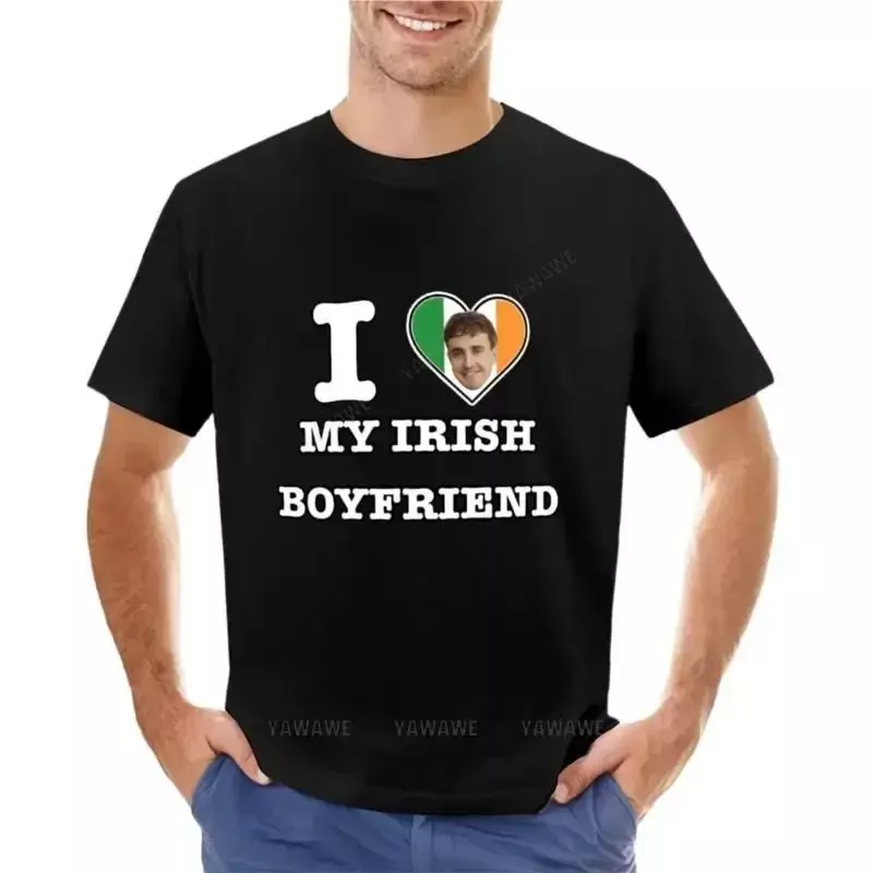 Футболка № 2a1131 в стиле ирландского бойфренда, футболка оверсайз, аниме, одежда в винтажном стиле, футболки на заказ, мужские футболки