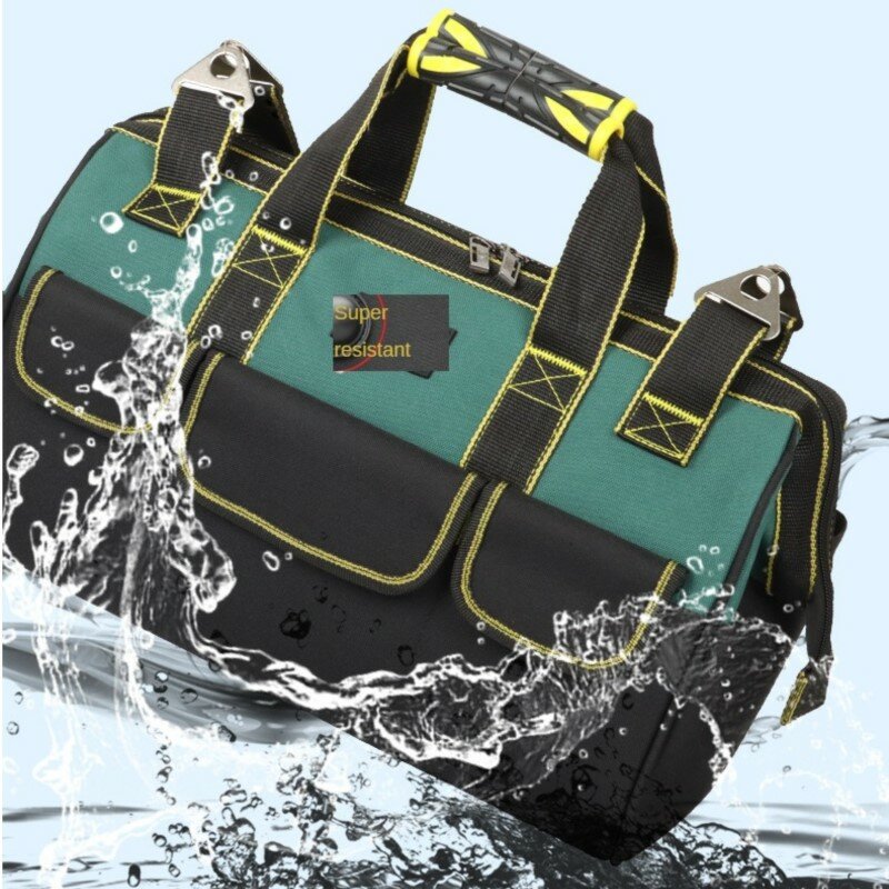 U-tools-多機能ツールバッグ、厚みのあるキャンバス、耐摩耗性、電気技師の設置ツールバッグ
