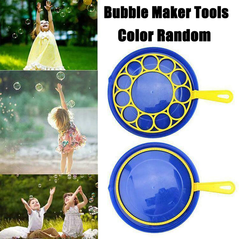 Bubble Blow Maker Wand Tool para crianças, Funny Garden Tool, Outdoor Family Game Toy, Presente
