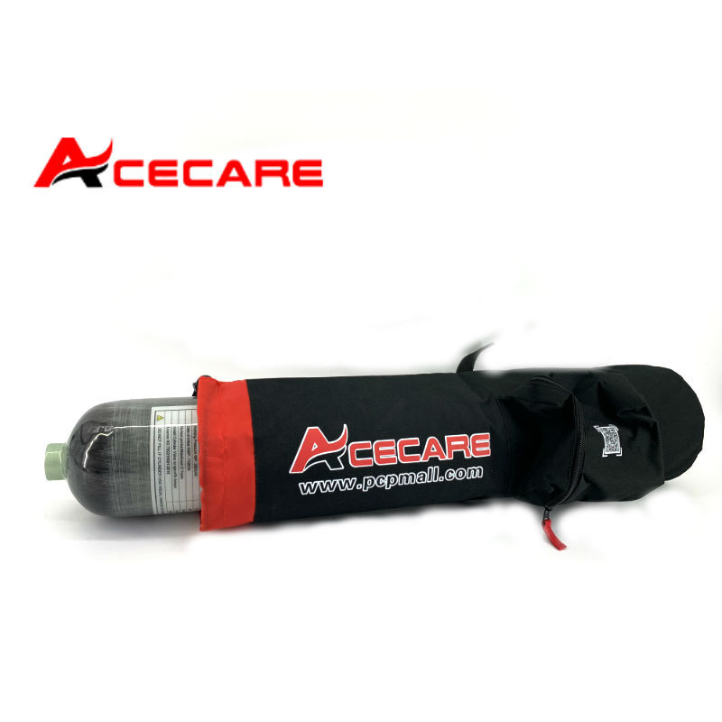 Acecare-高圧空気圧縮機,6.8l,4500psi,30mpa,300bar,シリンダーバッグ付き