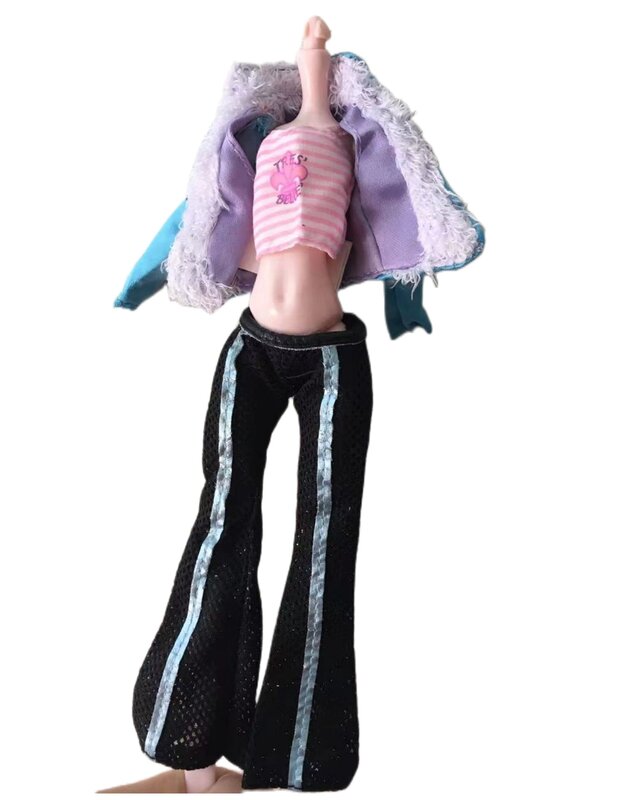 Monstering Boneka Tinggi Pakaian Kasual Buatan Tangan Set Pakaian Boneka Mainan Anak Perempuan Bermain Rumah Dekorasi Boneka Set Baju